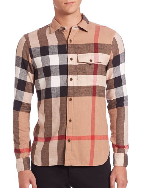 burberry men shirts|burberry shirts men clearance.